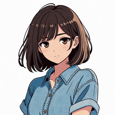 Anime Girl Portrait