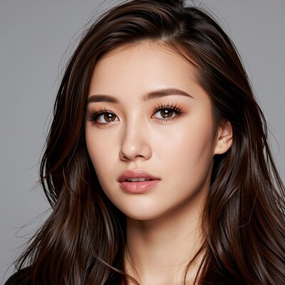 Beautiful Asian Woman Portrait