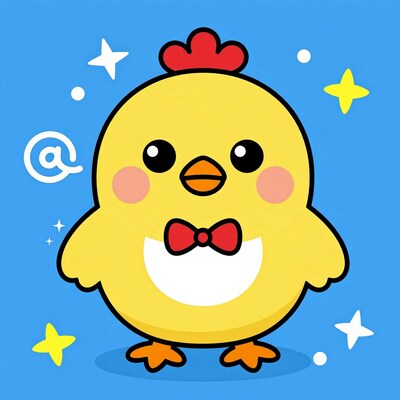 Cute Cartoon Chick