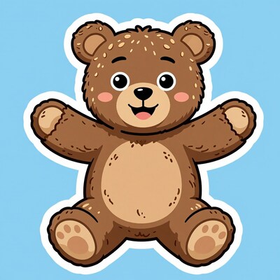 Cartoon Teddy Bear