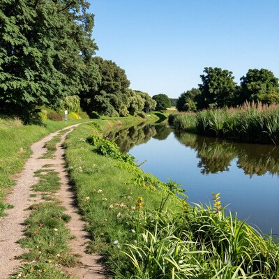 Canal Towpath in Summer