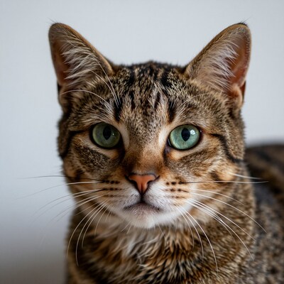 Tabby Cat Close Up