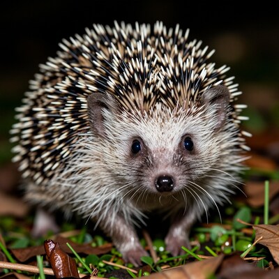 Cute Hedgehog Portrait