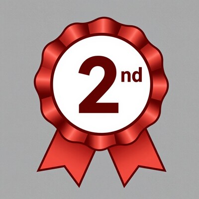Second Place Red Ribbon