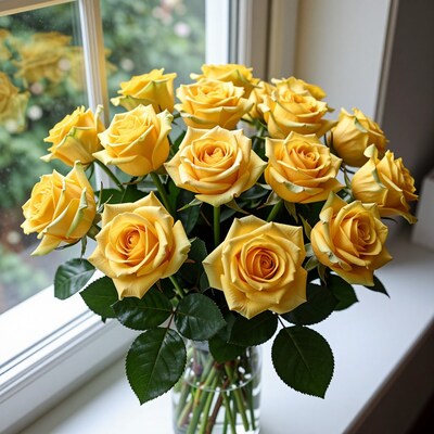 Yellow Roses Bouquet