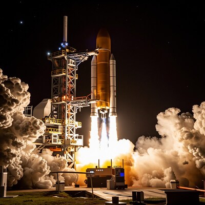 Space Shuttle Night Launch