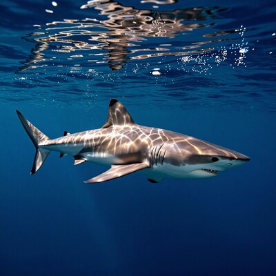 Great White Shark Underwater
