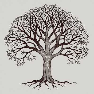 Bare Tree Illustration