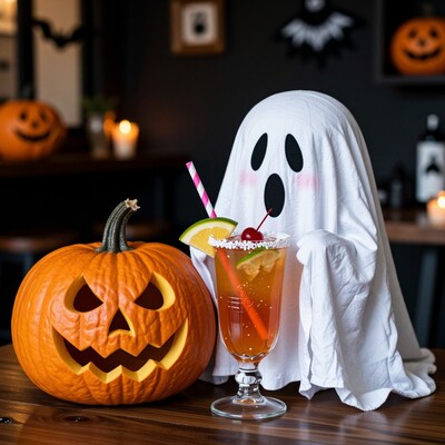 Halloween Ghost Cocktail