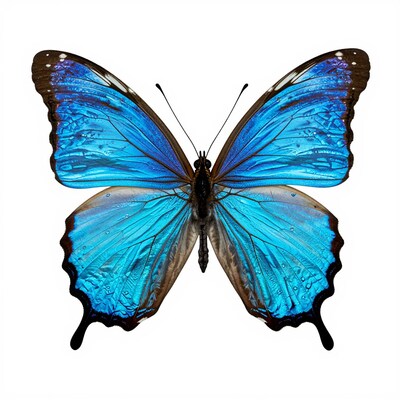 Blue Morpho Butterfly