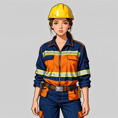 Female Construction Worker