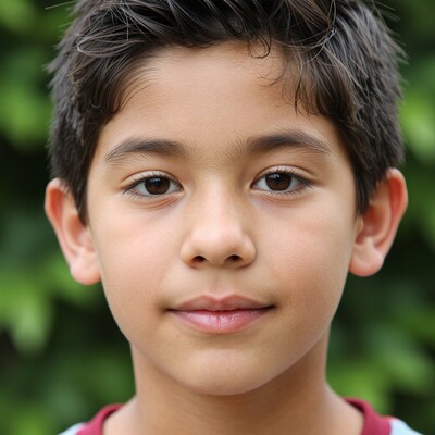 Young boy portrait