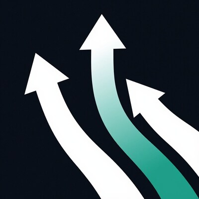 Upward arrows growth