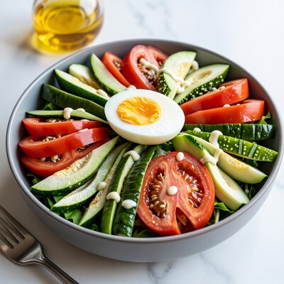Fresh Vegetable Salad Bowl