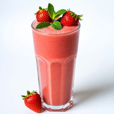 Strawberry Mint Smoothie
