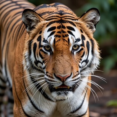 Close-up Tiger Face