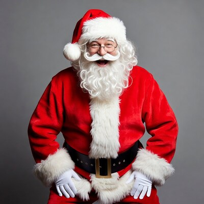 Happy Santa Claus Laughing
