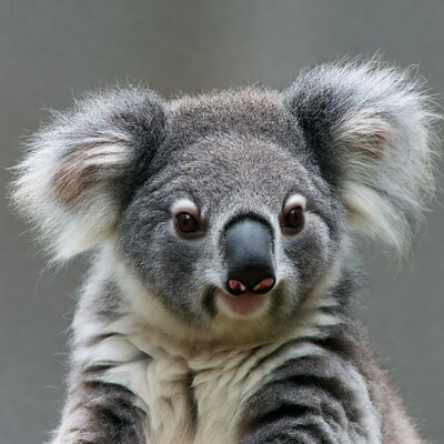 Cute Koala Bear Closeup