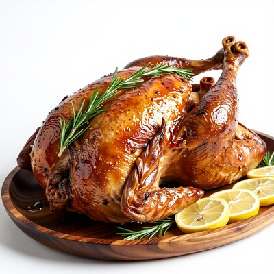 Roasted Turkey with Lemon
