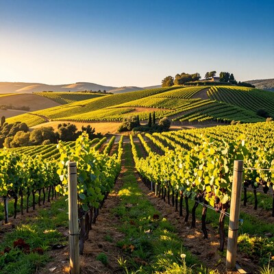 Tuscany Vineyard Hills