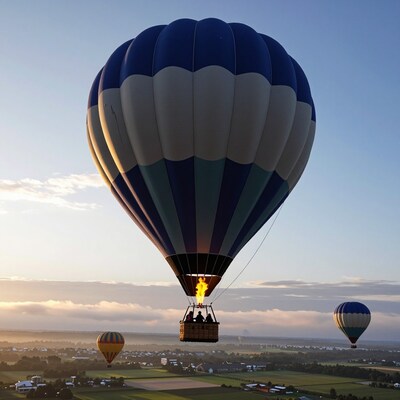 Hot Air Balloons at Sunrise