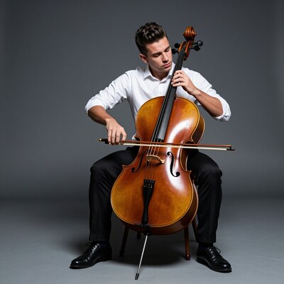 Man playing cello