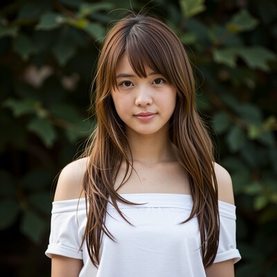 Young Asian Woman Portrait