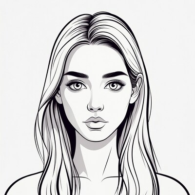 Woman Portrait Illustration