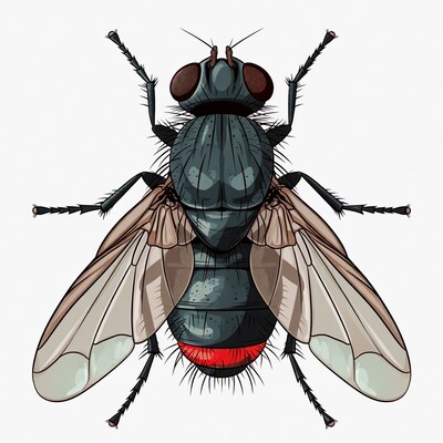 Fly Insect Illustration
