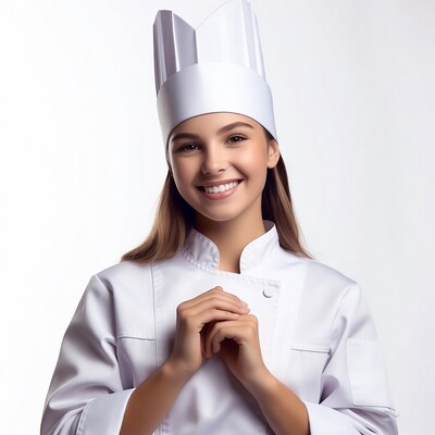 Smiling Female Chef