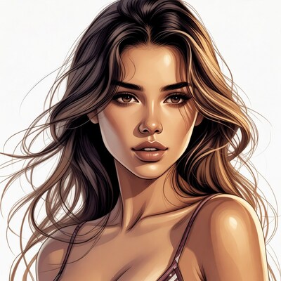 Beautiful Woman Portrait