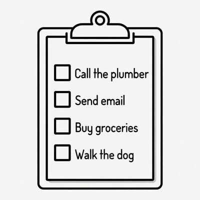 Checklist Clipboard